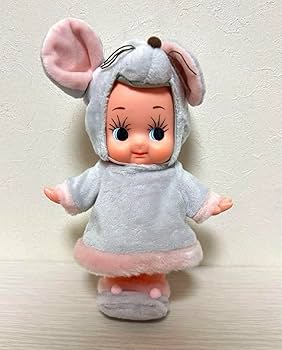 キューピーぬいぐるみマスコット　着ぐるみ人形　中サイズ全5種セット　ねずみ組 Amazon.co.jp: キューピー ねずみ組 キーホルダー 着せ替え人形
