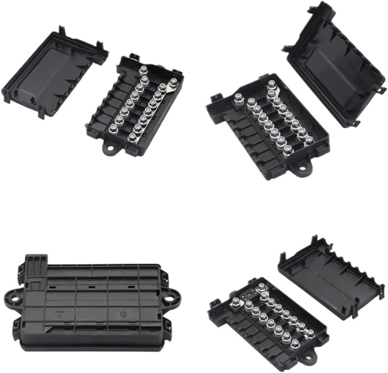 Fuses Holder Strips Fuses Car Fuses Holder DC70V Fuses Box Block Holder