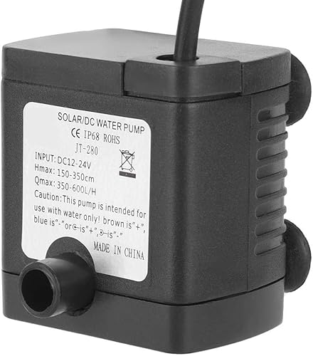 Miniatura 7 de Bomba sumergible para el día de San Valentín, Carnival Boquite - Kit de boquilla, energía solar CC, mini bomba sumergible sin escobillas para fuente