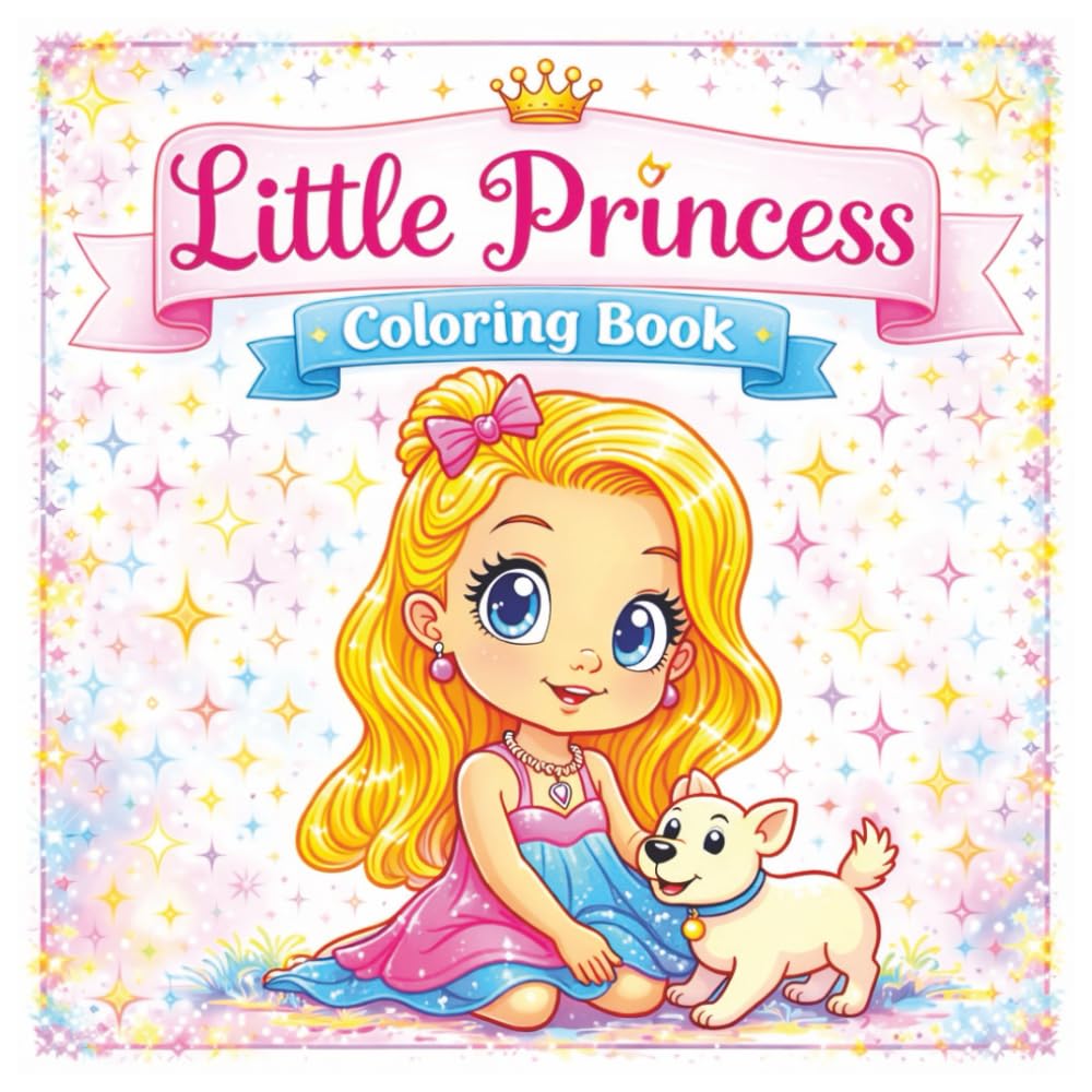 Little Princess: Coloring Book