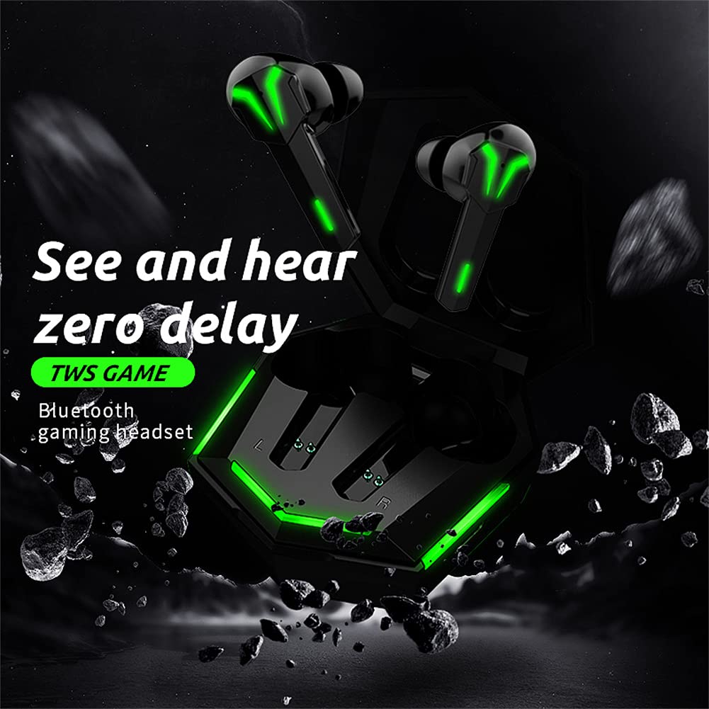 Prawdziwe bezprzewodowe słuchawki, słuchawkowy zestaw słuchawkowy, słuchawki Bluetooth z redukcją szumów, do pracy, sportu, gry