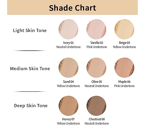 Miniatura 5 de Cosmetics All Day - Polvo compacto mate  Controla el aceite y difumina las imperfecciones de la piel  Ofrece un acabado natural y suave  Protege