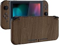 Vista 1 de eXtremeRate - Placa trasera para Nintendo Switch Console, NS Joycon con carcasa de mando de mano con botones de juego completo, carcasa de repuesto