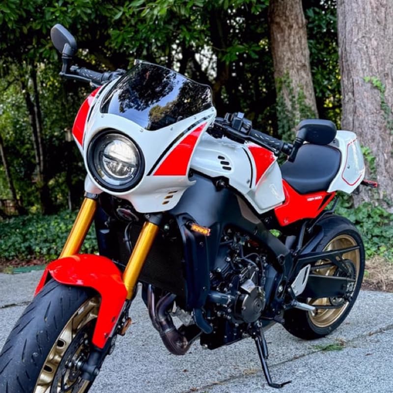 Amazon | FIRECARP バイク用 ビキニカウル フロントガラス スクリーン