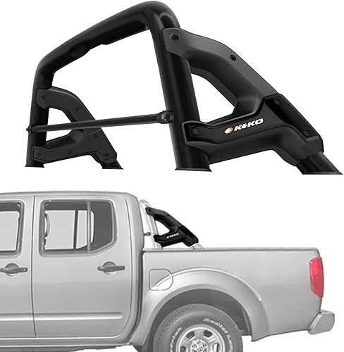 KEKO - Barra deportiva para camión compatible con Frontier - Doble cabina y Quad Cab 2016-2025 - Barra deportiva para camión - Fácil instalación,