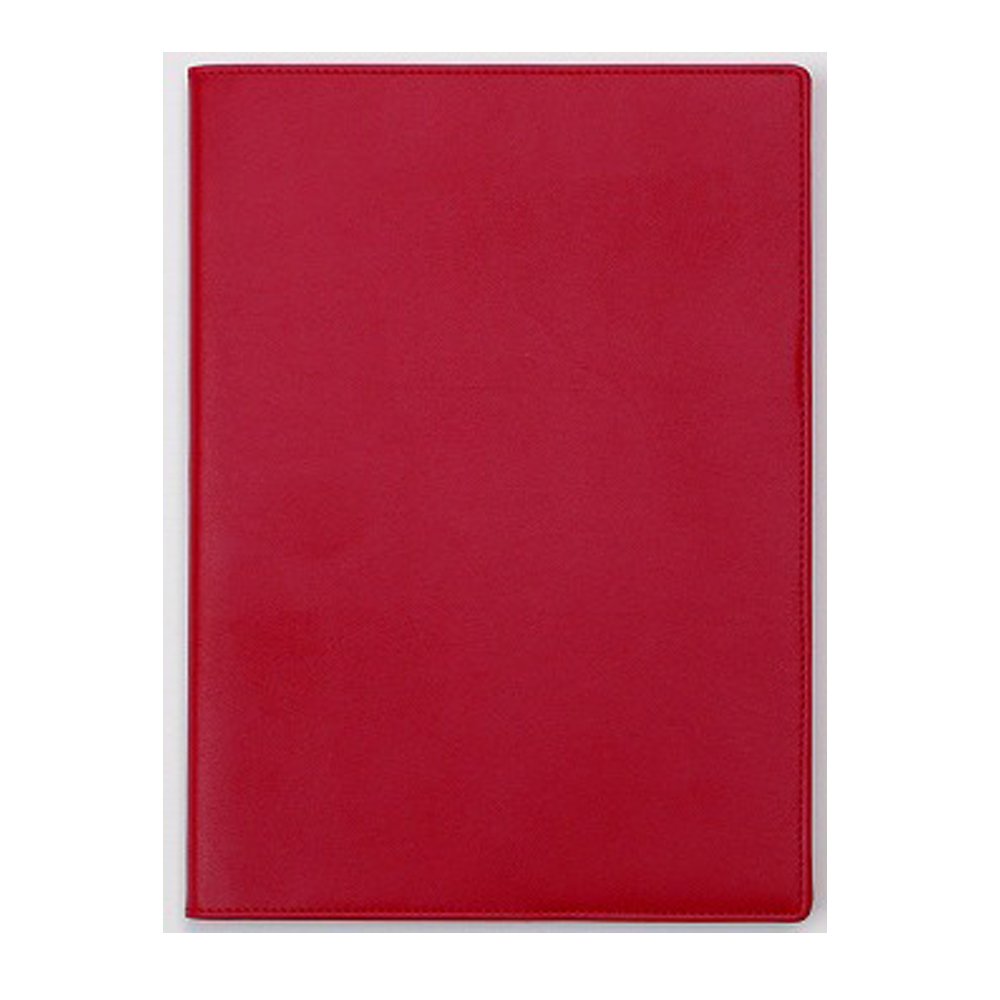 Couverture de carnet B5 similicuir chic CP-50X-RE rouge - 3