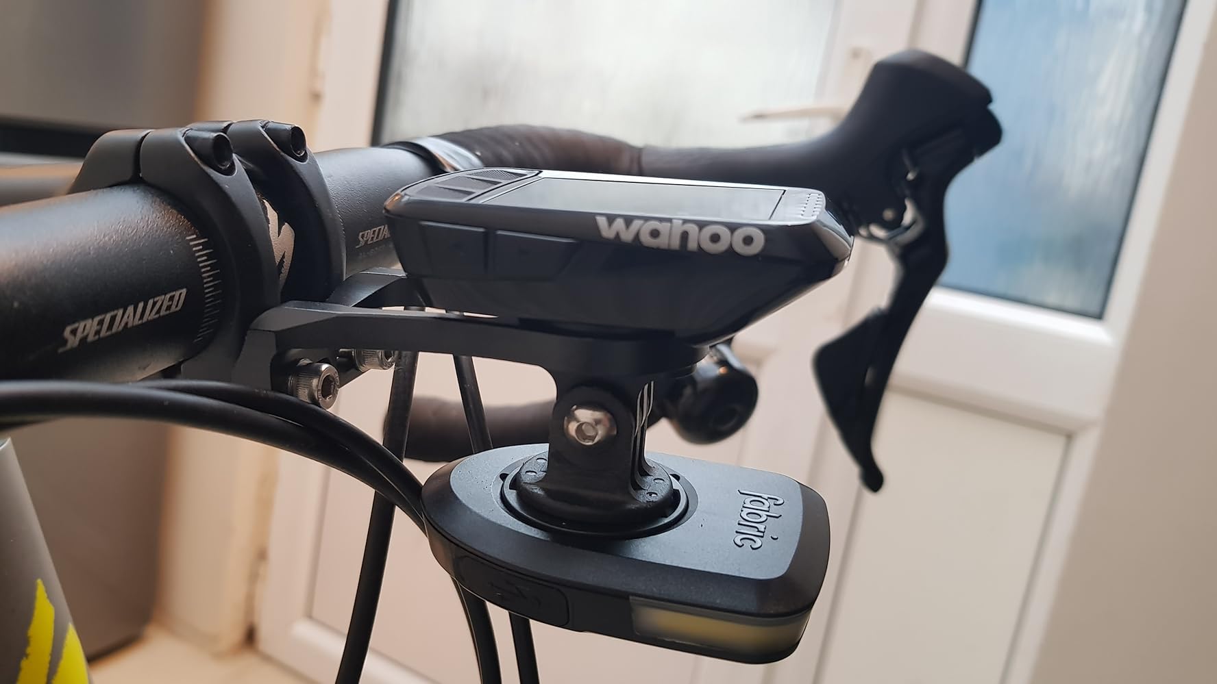 Supporto Ciclocomputer Wahoo ELEMNT BOLT ROAM Manubrio 25 4 35 Mm
