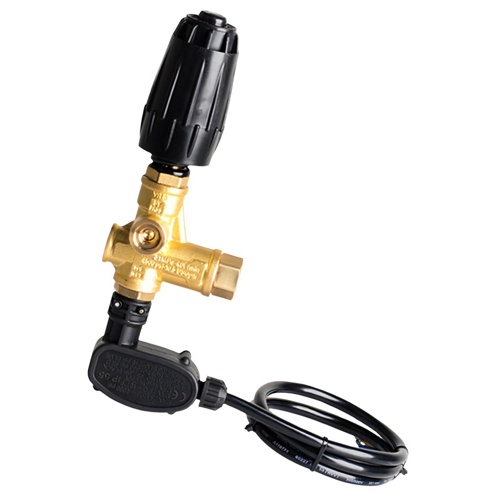 Tfaoys Gold Brass Pressure Release Systems With Accurate Water Control Unit For Pipework & Temperature Regulation Uses Efficient Liquid Control Device Featuring Brass Construction Stable