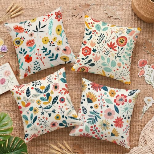 Housse de coussin pour canapé lavable et imperméable 45x45 cm - 2