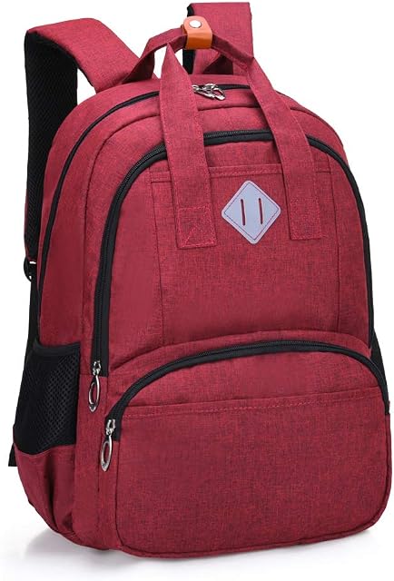 HOPYOCK-School Bags for Girls Kids,Multi-Pocket Children School Backpacks with Reflective Design,Large Waterproof Teenage Girls Bookbags Primary or Secondary School for Age 6-18