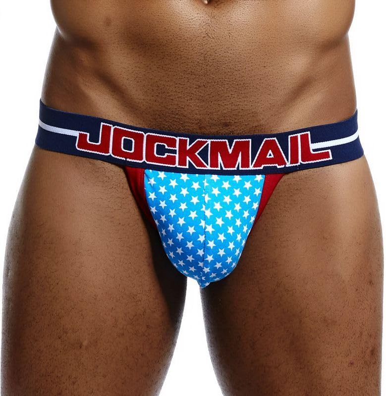 JOCKMAIL Jock Straps for Men Breathable Men's Jockstraps Sexy Athletic Supporter Underwear for Gym and Party