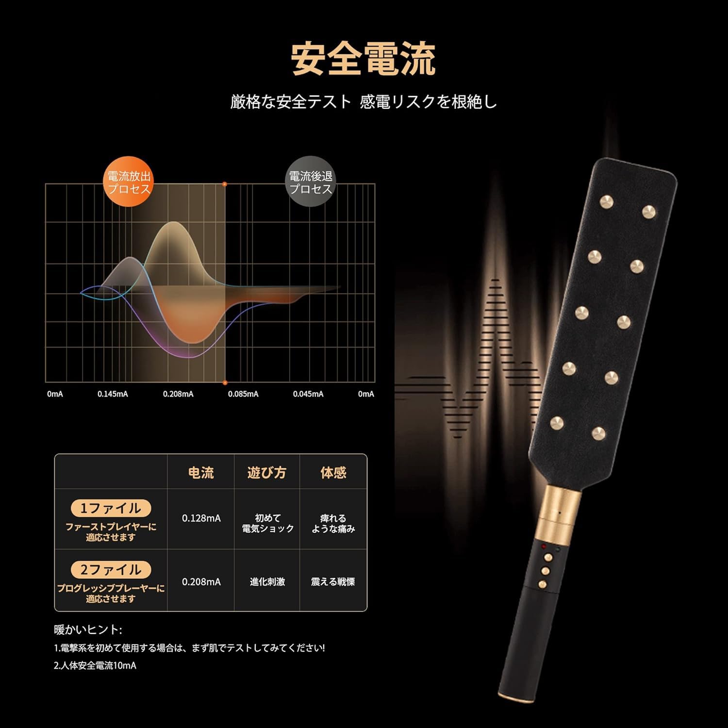 Amazon | Sm鞭 USB充電安全電流 バラ鞭 お仕置き たたく楽しみ 女王様
