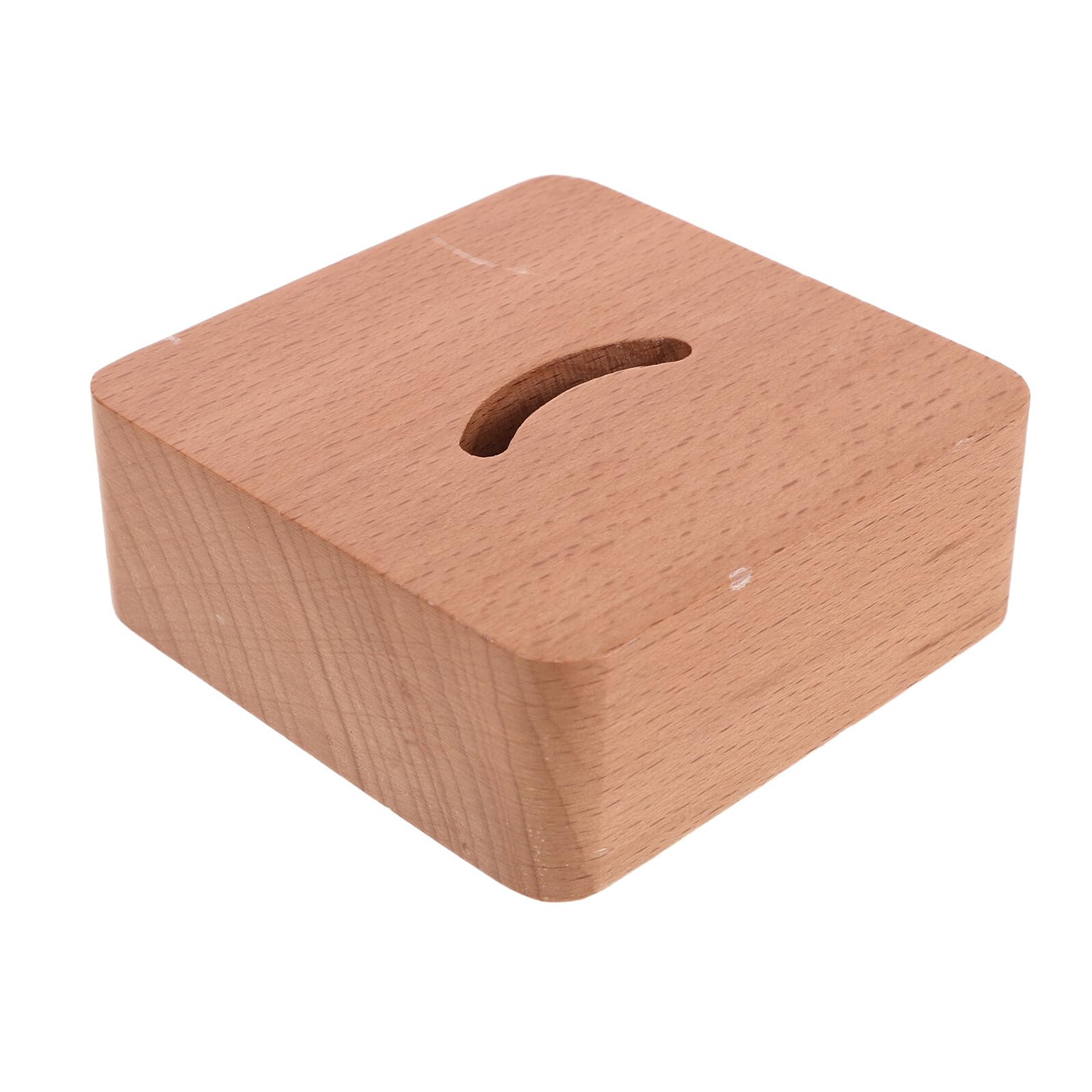 Schuhanzieher Holz Ständer mit Kompaktem Design und Natürlicher Maserung als Schuhanzieherhalter für Eingangsbereich und Kleiderschrank