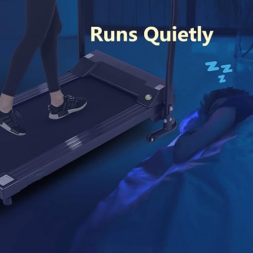 Miniatura 8 de FUNMILY Caminadora plegable con inclinación alta capacidad de peso banda de rodadura ultra ancha máquina de correr eléctrica para gimnasio en casa