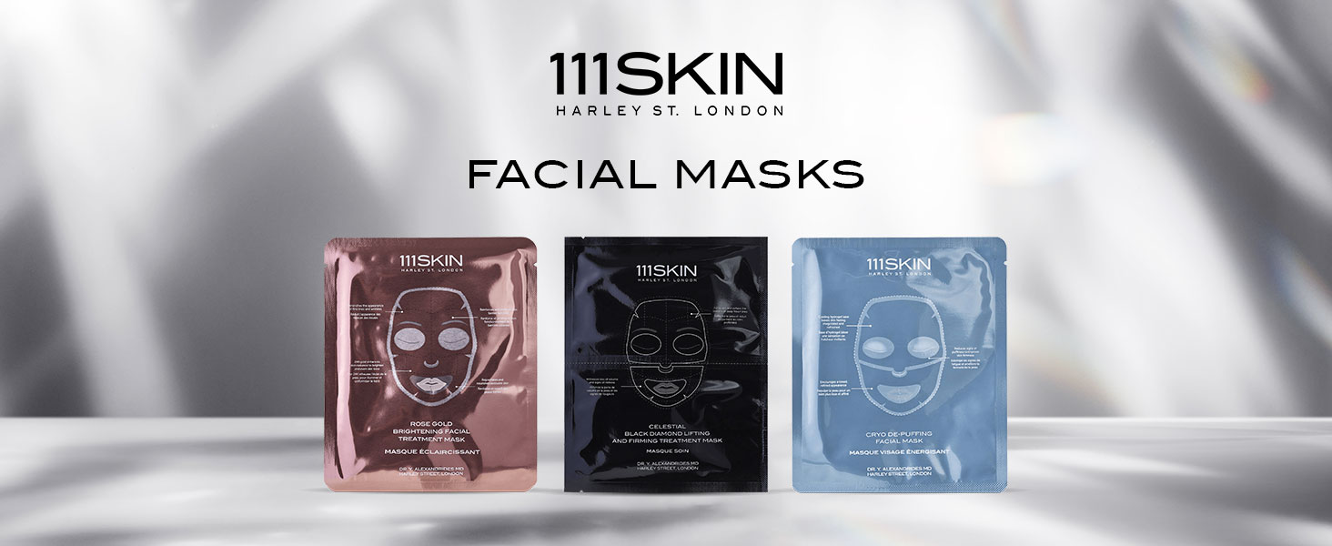 Amazon.com : 111SKIN Rose Gold Brightening Facial Treatment Mask