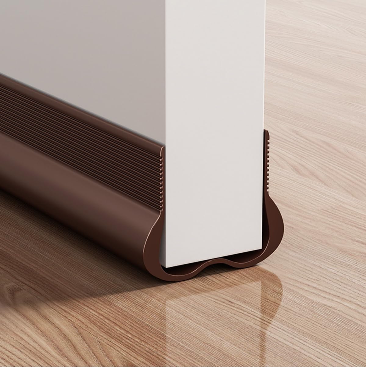 GSAINTLY® Gap Filler for Door Bottom Seal Strip - Sound-Proof, Reduce Noise, Energy Saving Door Stopper for Reduce Door Dust, Insects Protector (Brown)