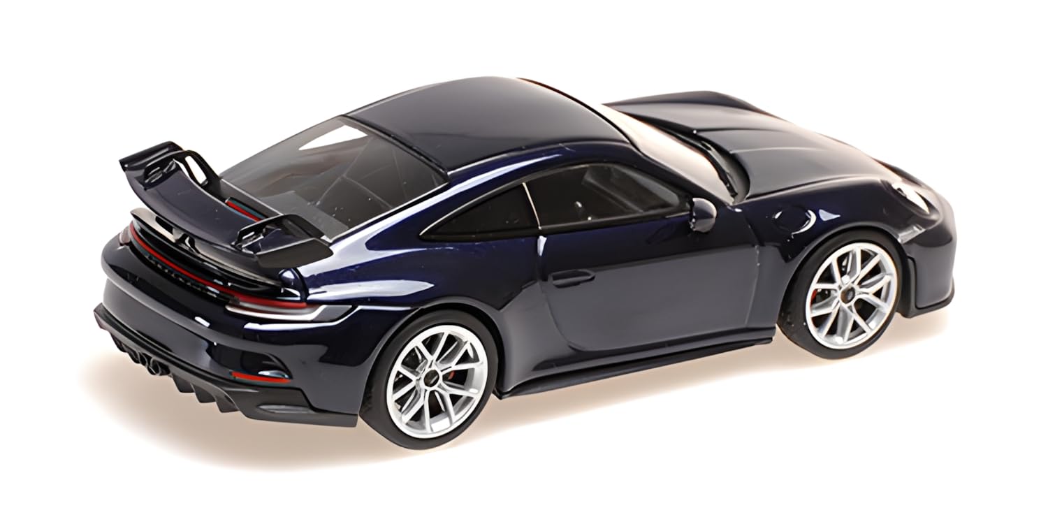 Minichamps 410069208 Porsch. 911 (992) GT3 Blue Metallic 2021 - scala 1/43 - auto in miniatura da collezione
