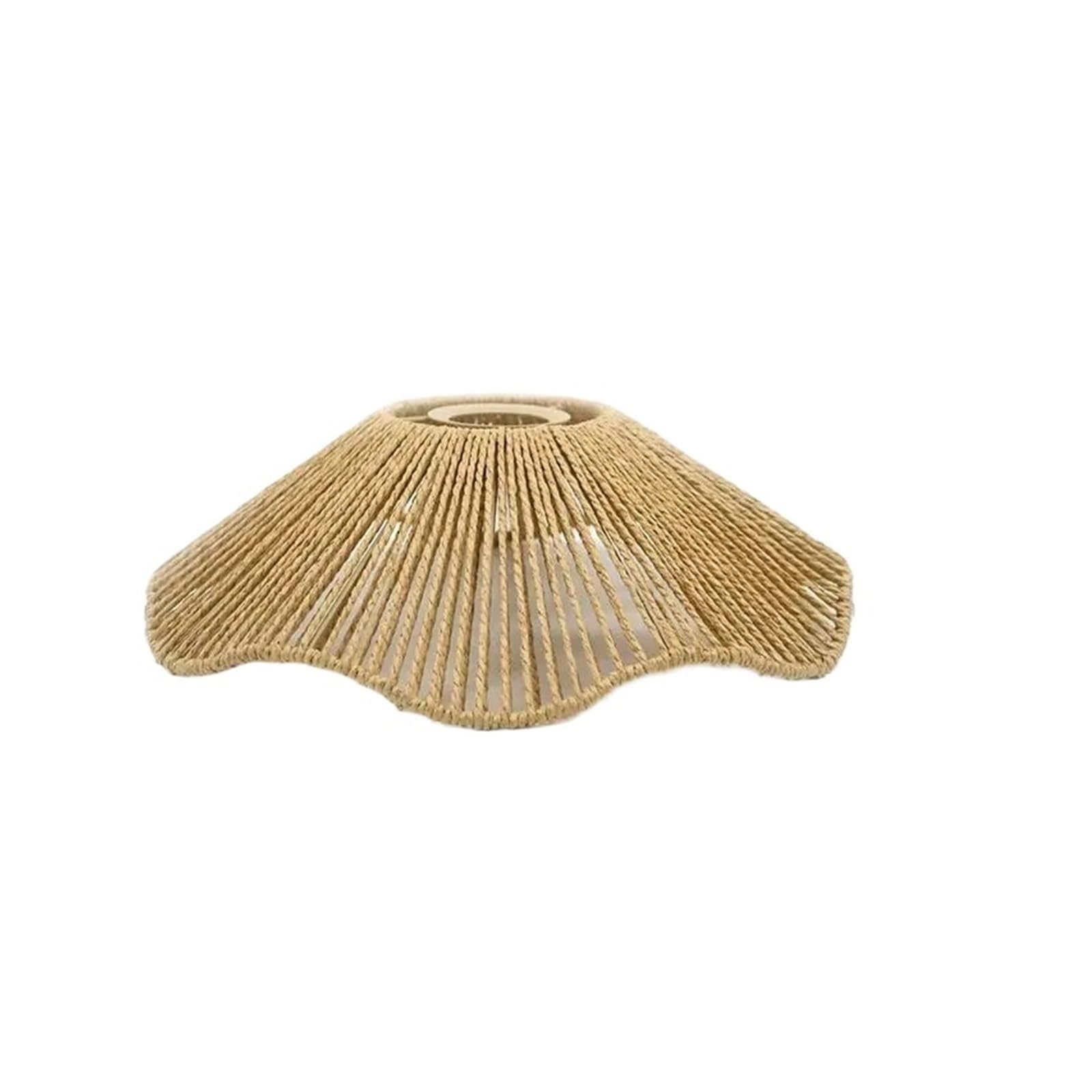 Handwoven Rope Lampshade Chandelier Covers Shades Ornament Decorative Living Room Kitchen Ceiling Woven Lamp Shade