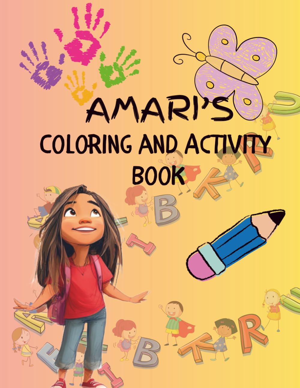Amari's Coloring and Activity Book