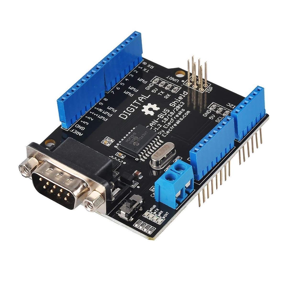 REES52 MCP2515 CAN-BUS Shield Board SPI Interface 9 Pins Standard Sub-D Connector Expansion Module For iduino and Compatibles (B07JR221MH) Amazon Price History, Amazon Price Tracker