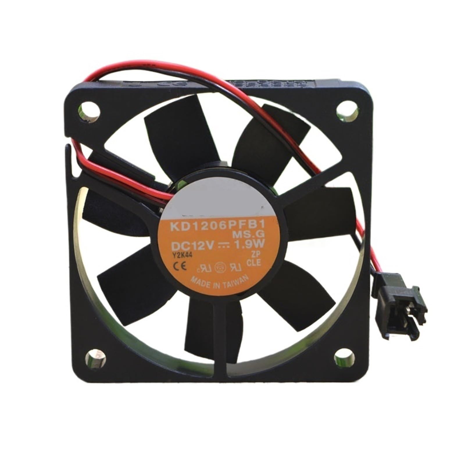 OKEWGHFL KD1206PFB1 12V 1.9W 6010 60 * 60 * 10 mm COOLING FAN