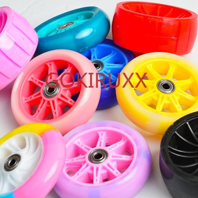 1 par de ruedas de entrenamiento para bicicletas infantiles de 12, 14, 16, 18 y 20 pulgadas, con timbre y decoraciones, estabilizadores universales para bicicletas, ruedas auxiliares para niños y niñas (verde, 12 pulgadas) miniatura 3