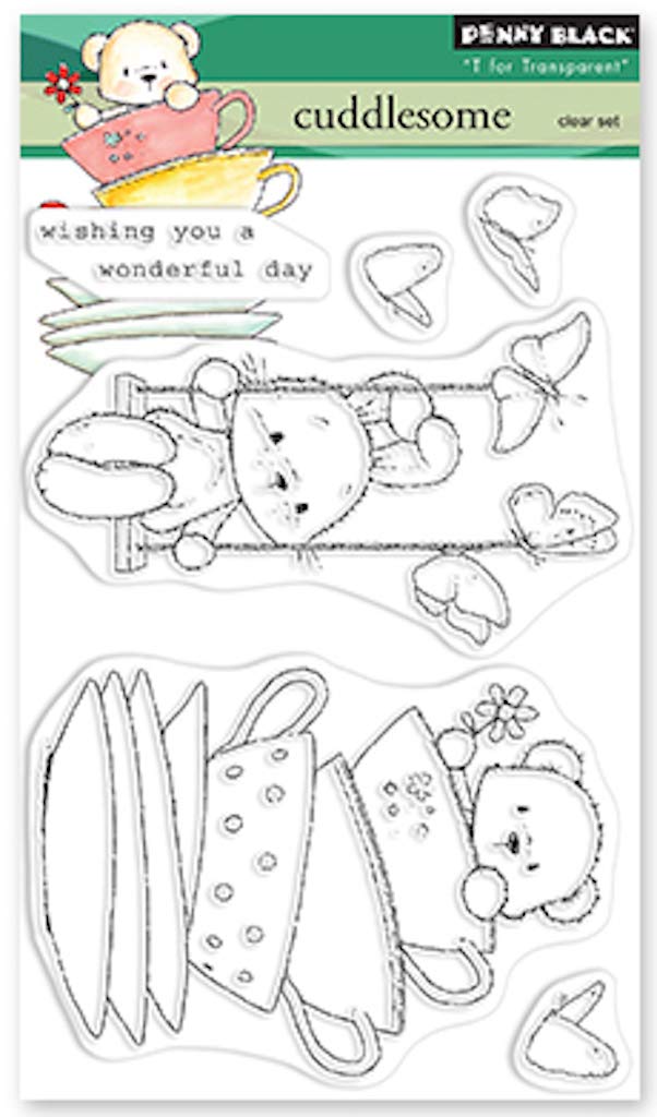 Penny Black 30-814 Cuddlesome Clear Stamp Set