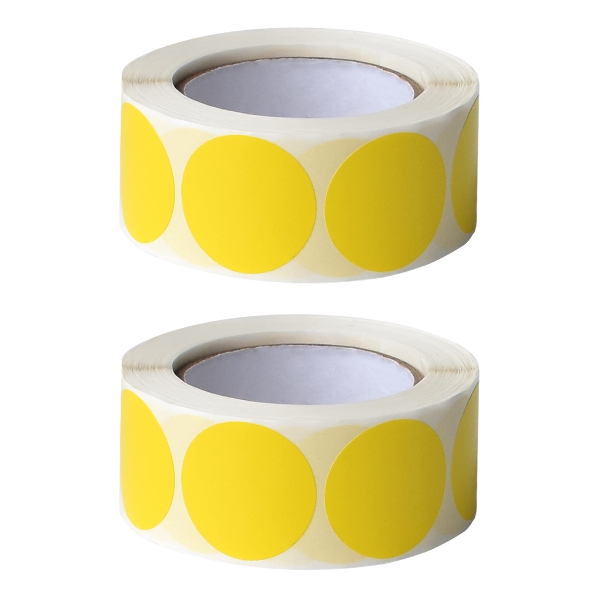 Tindobewan 1000 Pieces 1 Inch Round Color Coding Labels Writable Circle Dot Labels Self Adhesive Color Round Stickers for Inventory Home Organize,