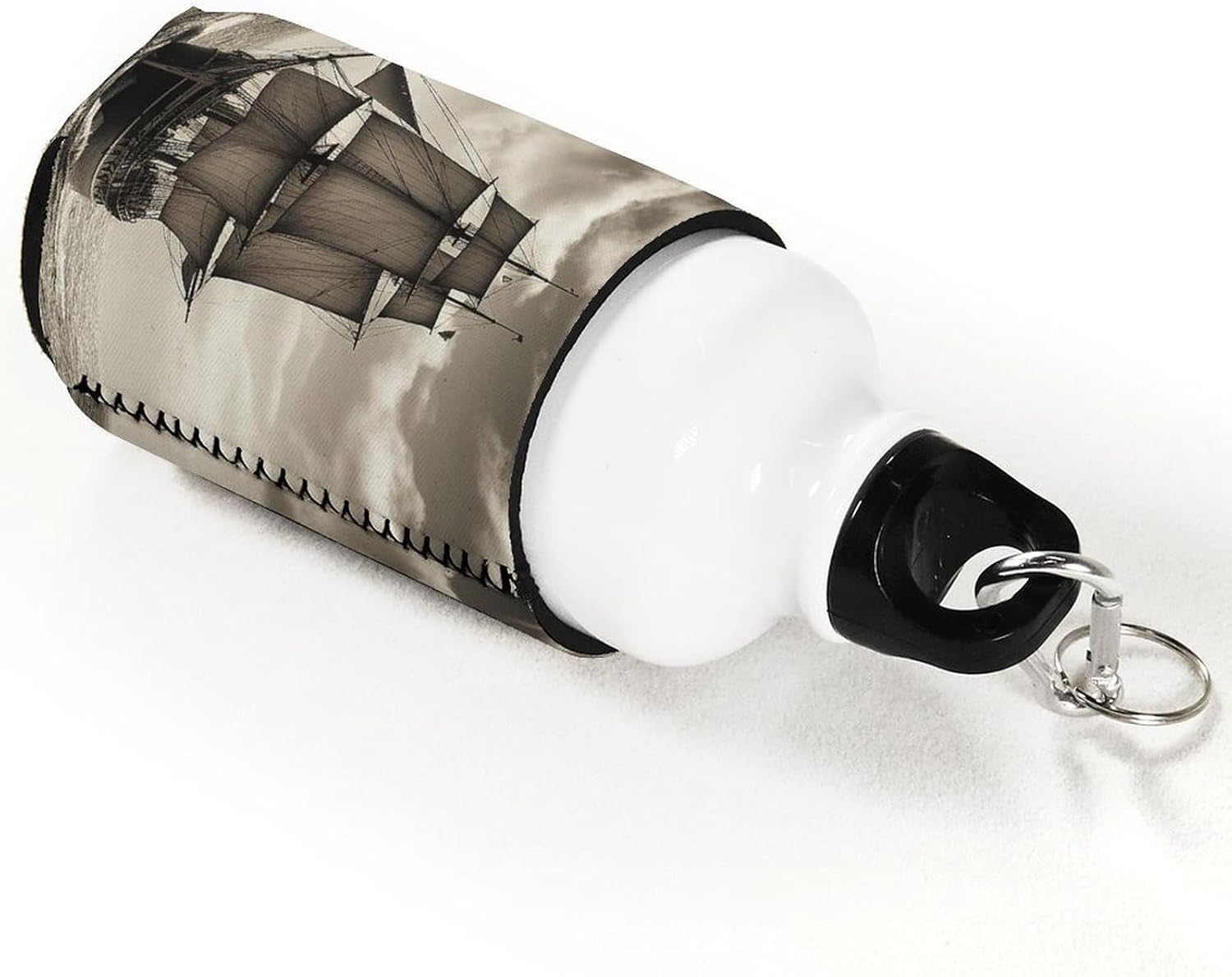 Sailing Pirate Reusable Insulator Sleeve for Iced Hot Drink image 2
