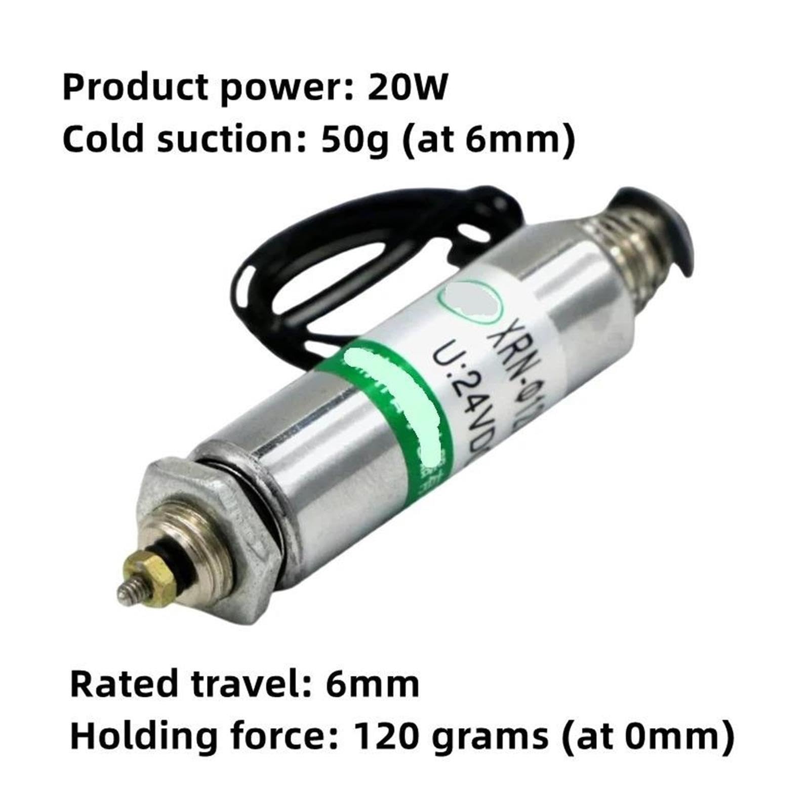 Tube électromagnétique solénoïde DC push-pull XRN-12x36 TL 12V/24V(12V)