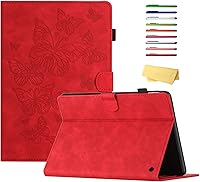 Vista 40 de Funda para tablet Yaxa Fire HD 8 y Fire HD 8 Plus (12ª/10ª generación, versión 2022/2020) de 8 pulgadas con soporte, soporte para lápices
