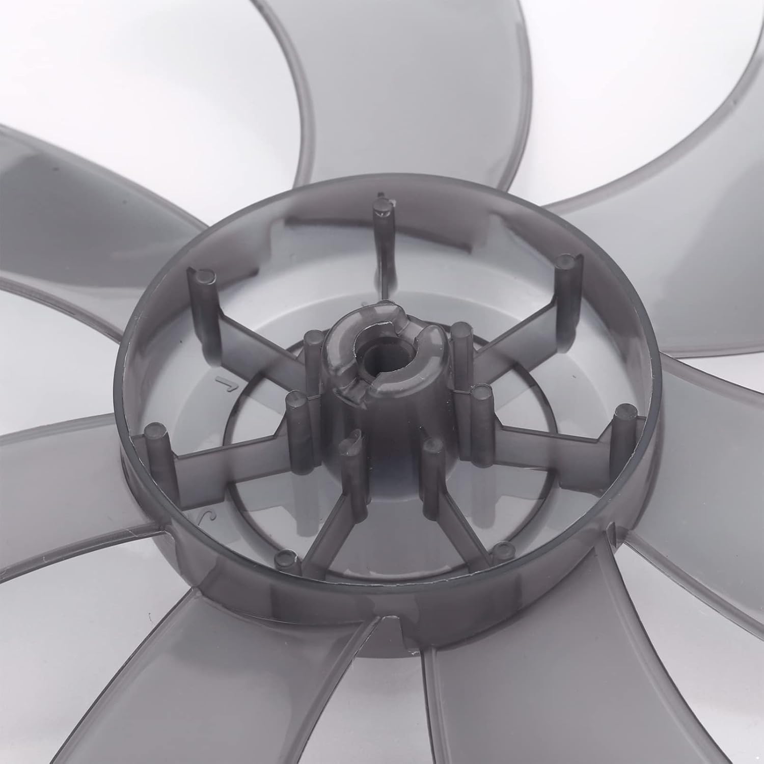 Aislor 5/7 Leaves Plastic Silence Fan Blade Universal for 16 Inch Pedestal Floor Fan Replacement Part Type E One Size