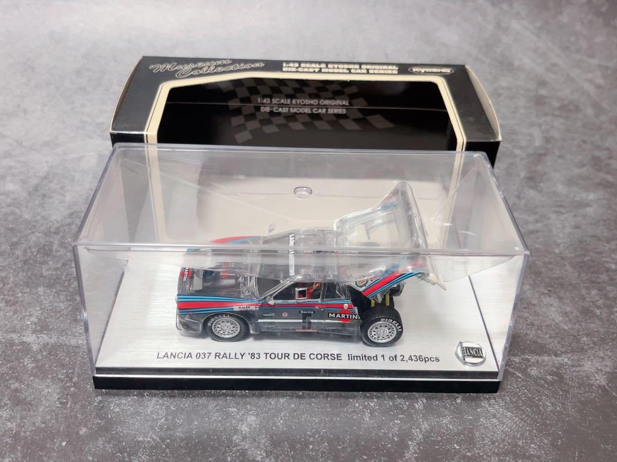 Amazon.co.jp: 京商 KYOSHO 1 43 LANCIA 037 RALLY '83 TOUR DE