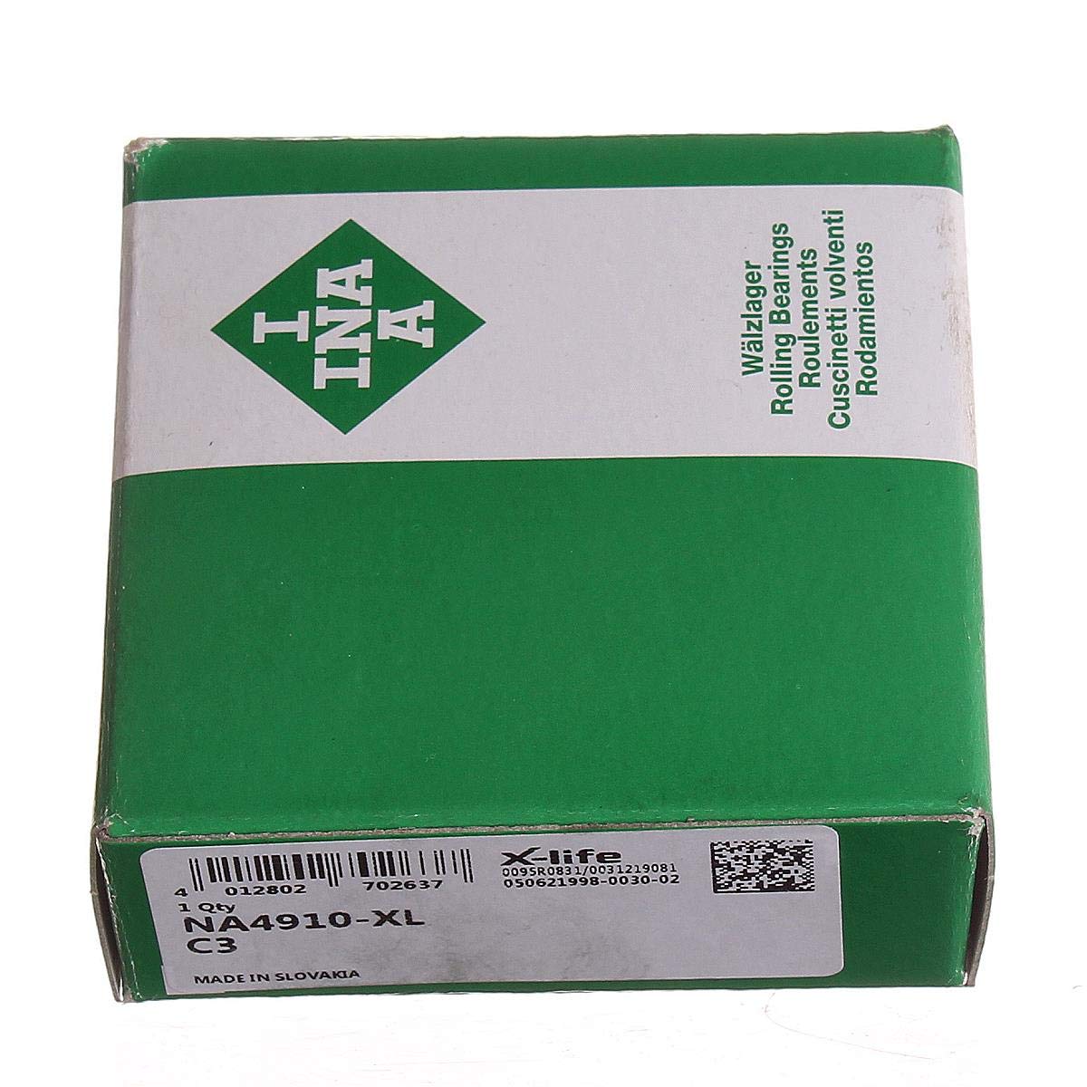 NA4910-XL-C3 INA Conjunto jaula y agujas cojinete 50,00x72,00x22,00mm