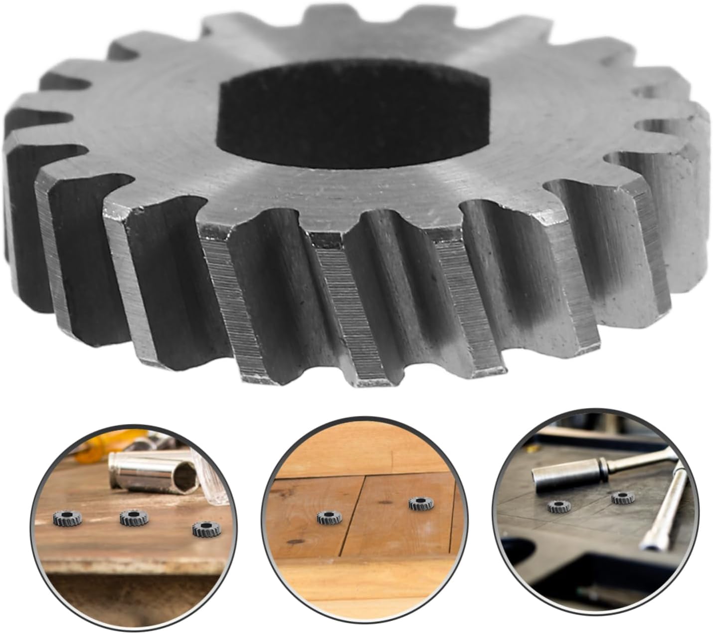 Mikinona Sunroof Motor Gear Replacement Kit Teeth Stainless Steel Gear for Car Repair Easy to Install Compatible Car Models and Lightweight Design