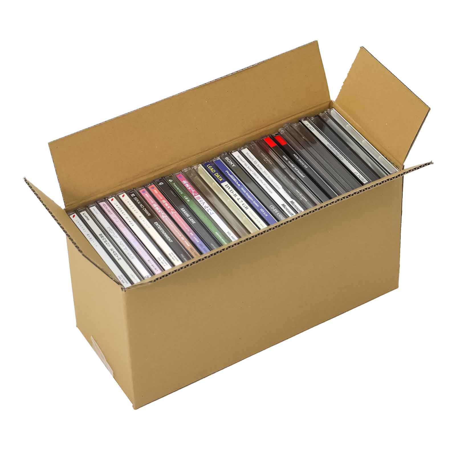 Amazon.co.jp: アースダンボール ダンボール 60サイズ CD用 10枚セット 