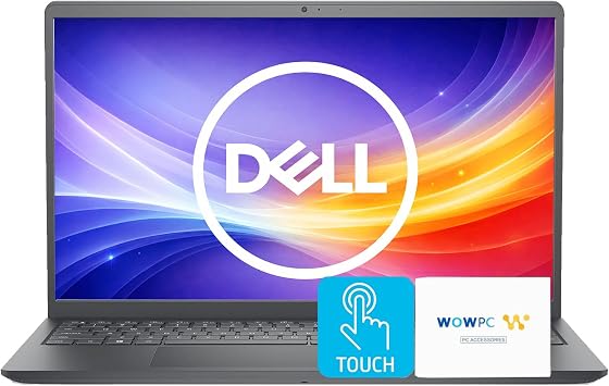 Dell Inspiron 15.6" Touchscreen Business Laptop | 13th Gen Intel Core i7-1355U | 16GB RAM | 512GB PCIe SSD | USB-C, HDMI, SD Card Reader | Windows 11 with MS Office| WOWPC USB
