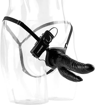 Fetish fantasy arnes con vibrador doble penetracion : Amazon ...