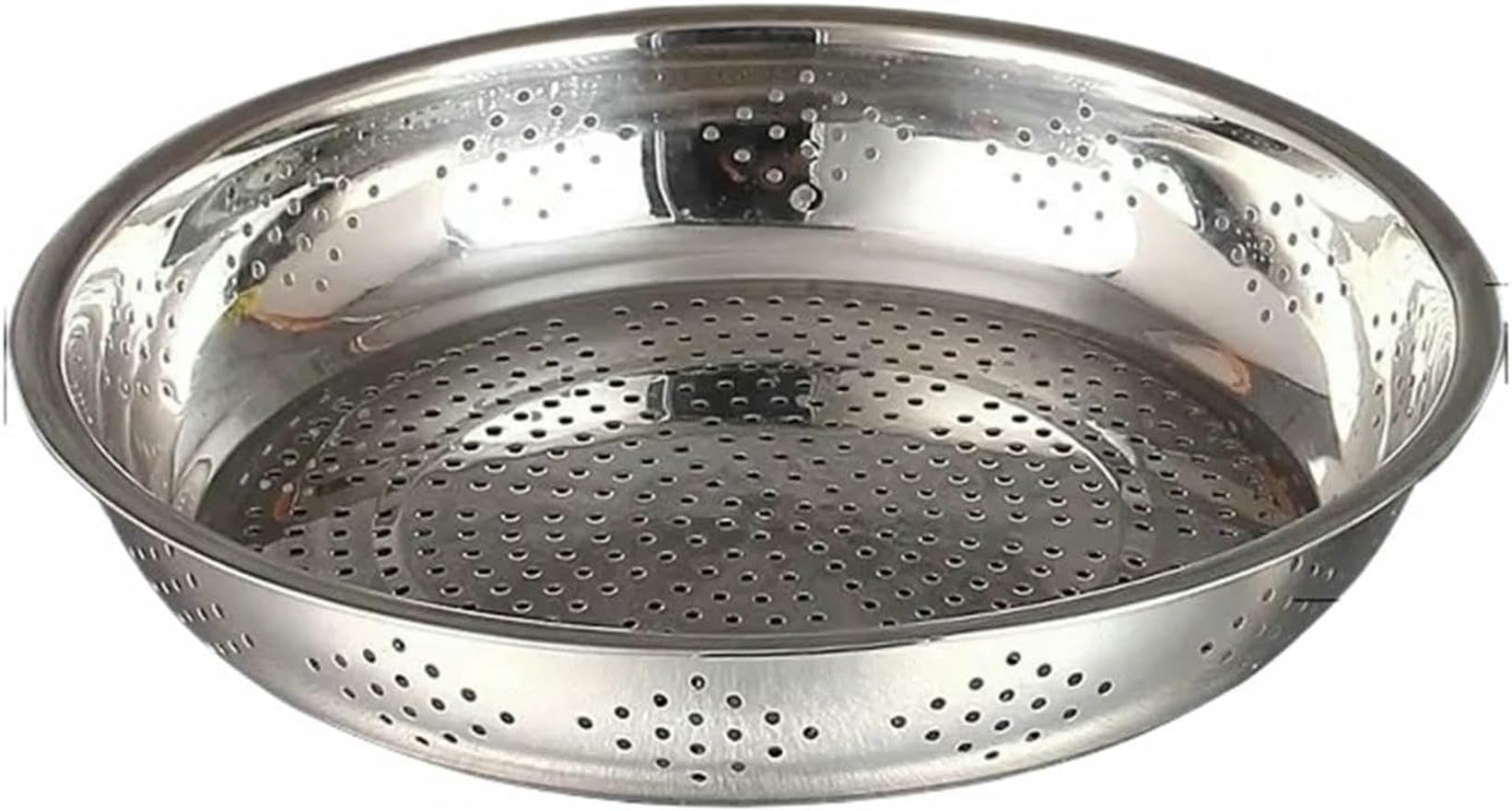 Vapeur en acier inoxydable Ø37,4 cm cuiseur rond pour casseroles légumes et fruits de mer