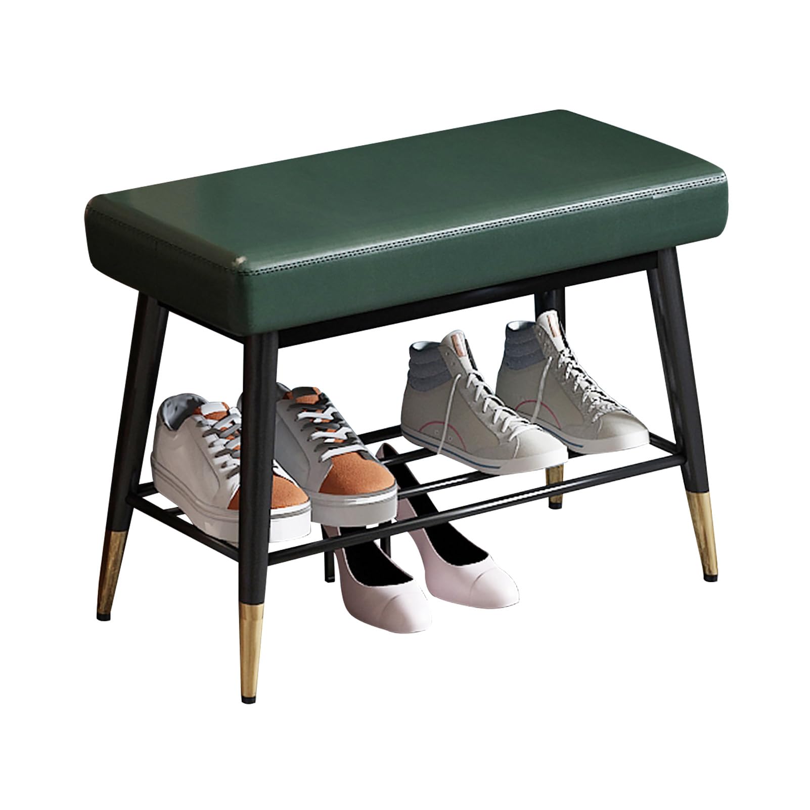 Pouf de rangement pour chaussures et banc d'entrée pour éliminer le désordre