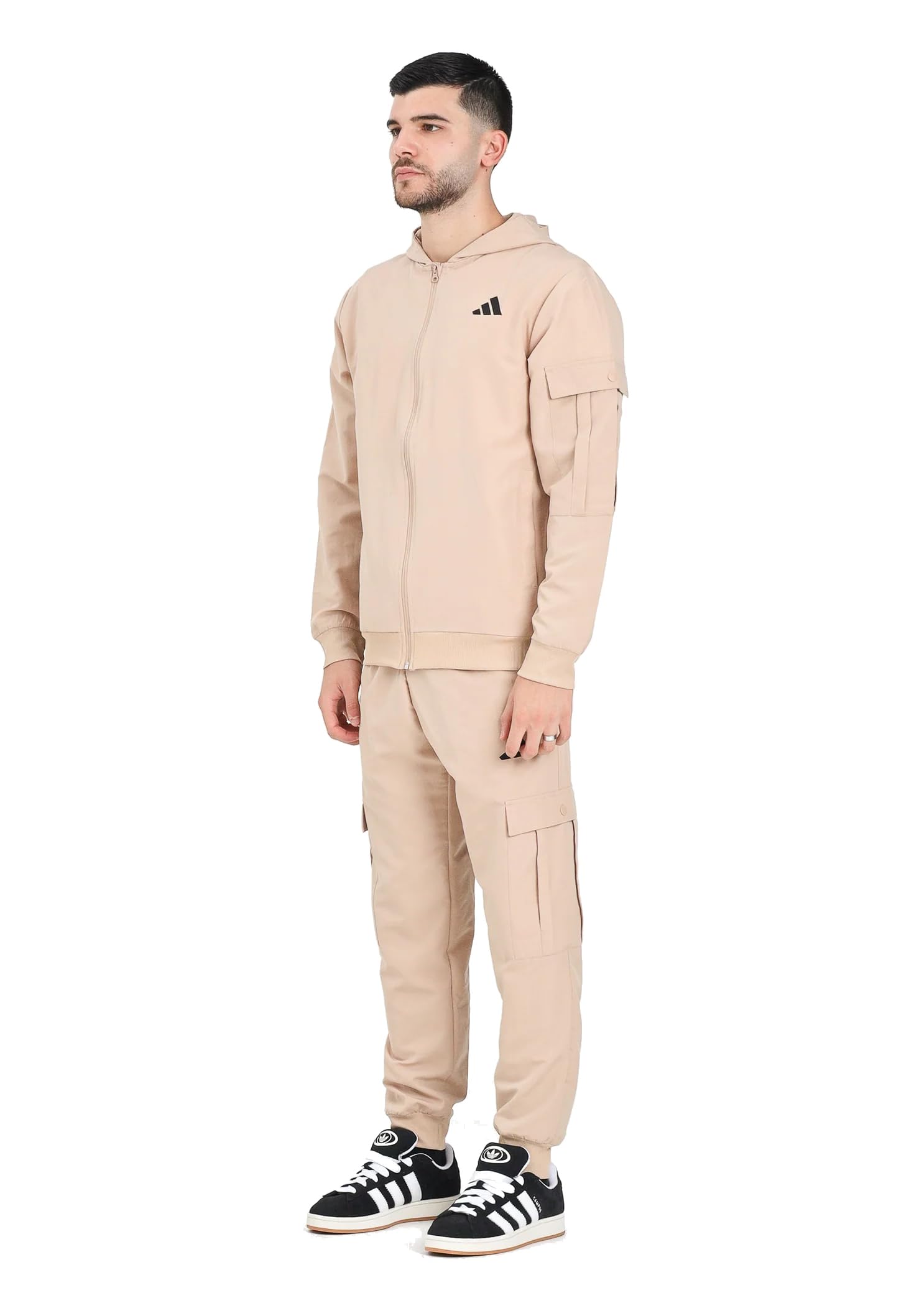 adidas Tuta Intera Completa UOMO Cargo Woven Marrone Sportswear