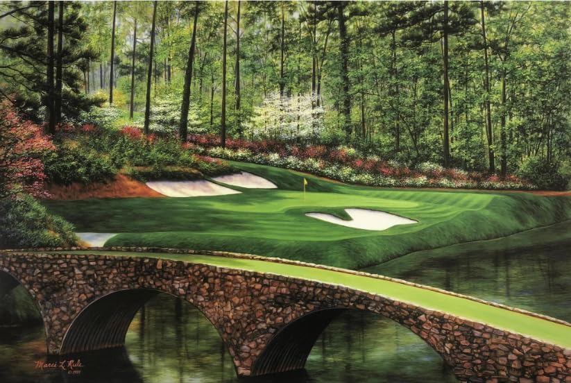 Amazon.com: Augusta National Golden Bell #12 Scenic Golf Course