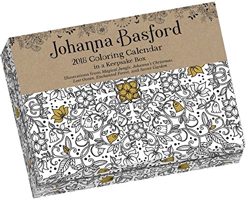 Johanna Basford 2018 Coloring Day-to-Day Calendar