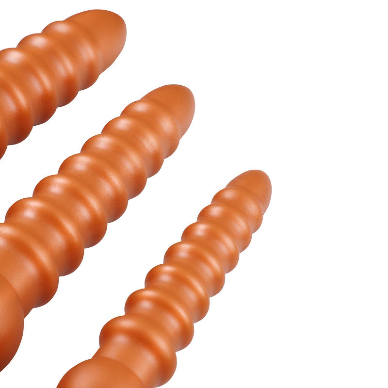 Plug anale Giocattoli sessuali Per Uomini e donne con masturbatori Gel di silice Tappi anali Prodotti per adulti Masturbatore Dildo Macchina del sesso Giocattoli sexy per adulti