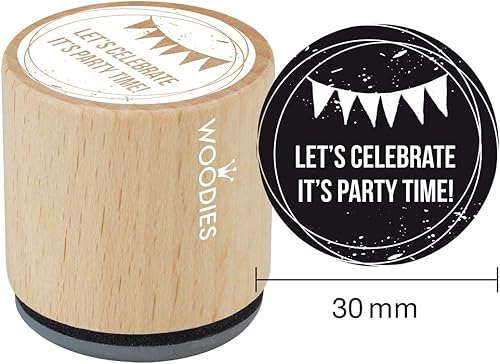 Miniatura 4 de WOODIES - Sello temático de invitación "Invitación", impresión de 1-316"