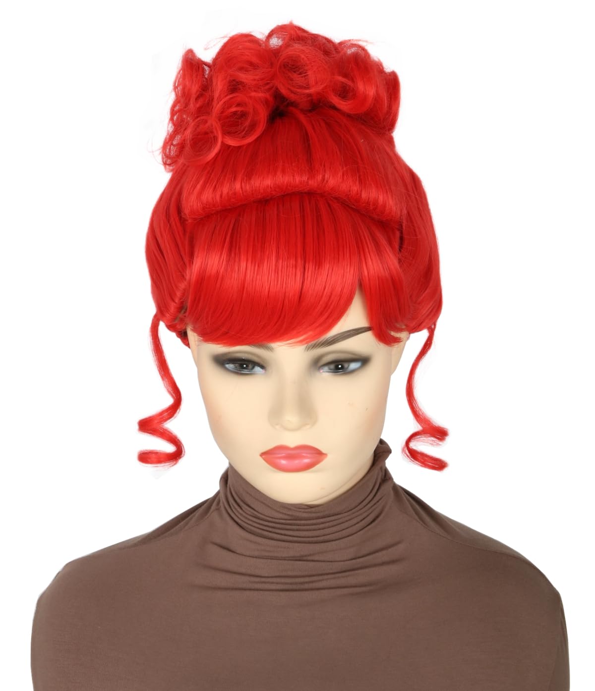 Topcosplay Women's Short Red Wig Halloween Costume Party Wigs