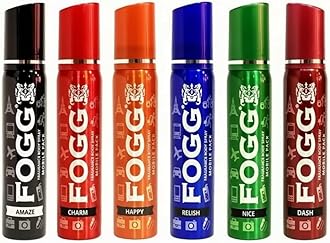 Men & Women Body Spray Pocket Deo, Charm, Happy, Dash, Nice & Relish 25Ml X 6 Liquid Fresh Scent Deodorant Spray - & (150 Ml, Pack Of 6)