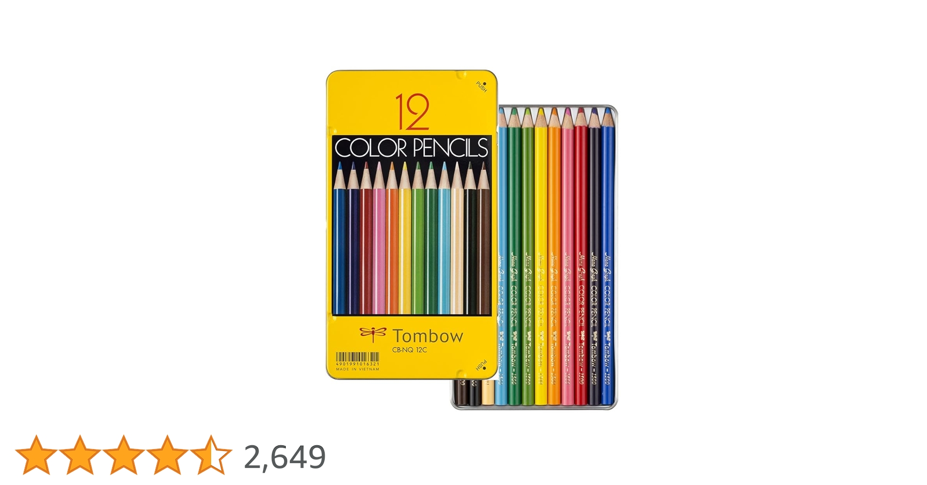 ぽぽぽんぽんページ　SCLO-258/N Amazon.co.jp: トンボ鉛筆 色鉛筆 12色 (ずっと変わらない鮮やか