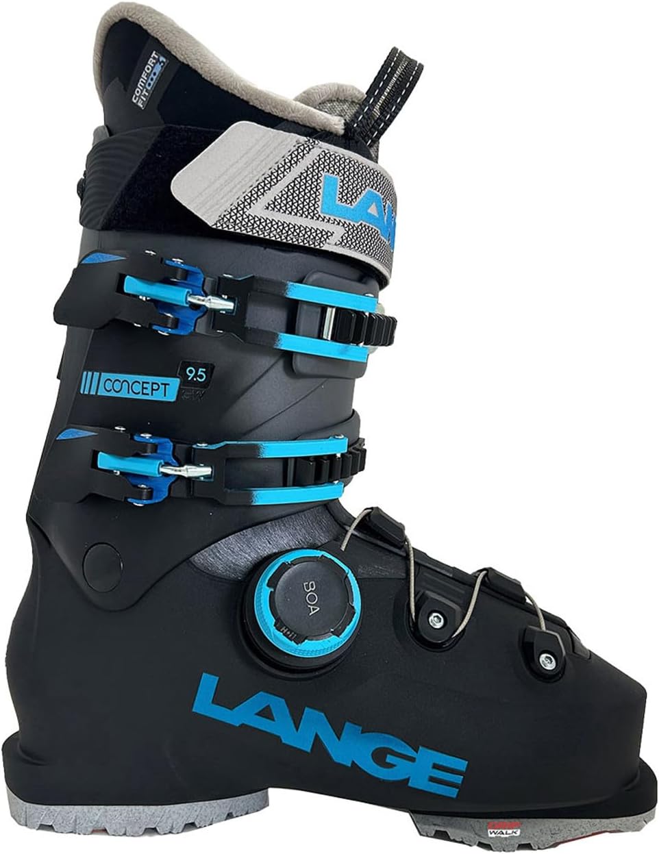 Lange - Ski Boots Concept 9.5 W Gw Boa Black Women - Women - Black