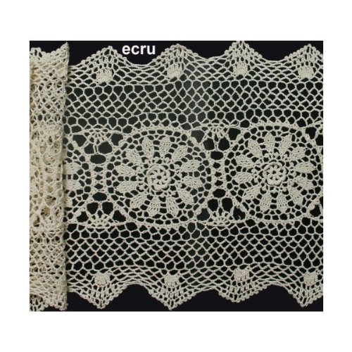 Handmade Vintage Crochet Lace Table Runner, Heavy White Cotton Cozy Cottage Farmhouse Style Laurel Leaf Farm Item No Ts092066 1